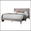 Cadre de lit tête de lit à motif de losanges moderne en tissu pour grand lit 1pc-1458054568