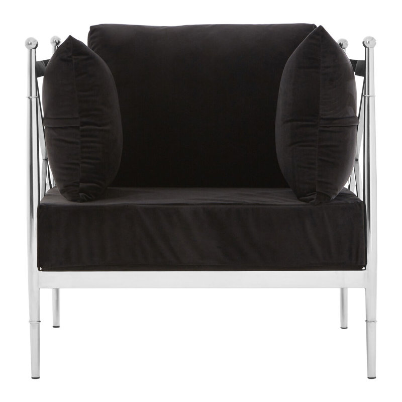 Ames Velvet Armchair