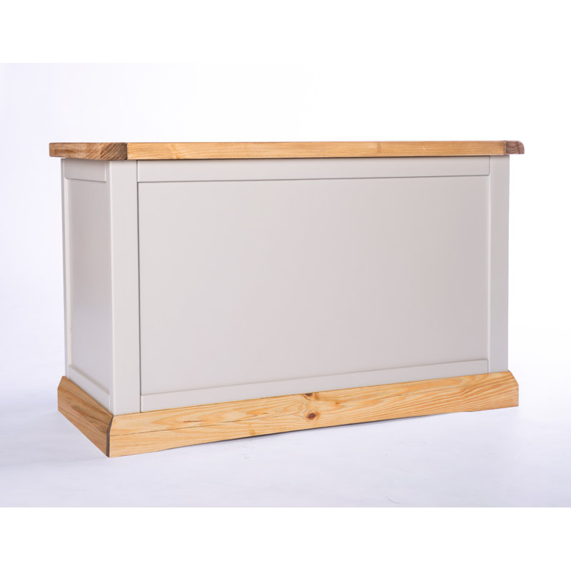 Richford Blanket Chest, Grey/Wood