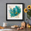 Infusion bleue II - Cadre photo, reproduction d'art sur papier-203530334-203530331