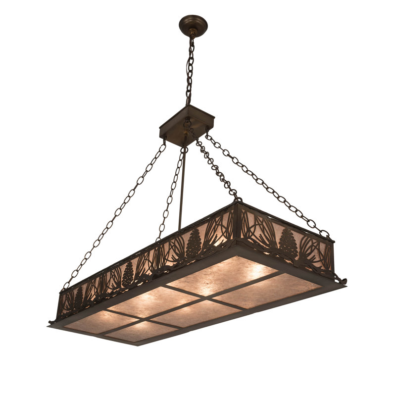 Rustic Lodge 8 - Light Chandelier