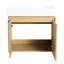 Meuble-lavabo 24 po avec lavabo en céramique, lavabo mural mural, armoire de rangement en bois à double porte pour salle de bain, lavabo pratique en chêne de 24 po, armoire fonctionnelle-1454268736