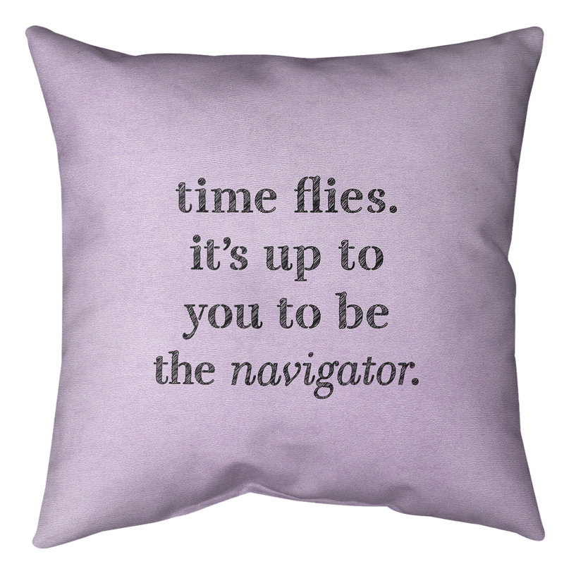 Coussin de sol, 36 po x 36 po, Mauve / Noir
