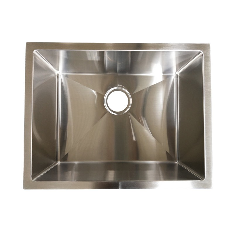 23'' L Undermount Single Bowl Stainless Steel Kitchen Sink