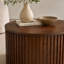 Table basse à plateau relevable VIBE HAUS, table d'appoint moderne en bois cannelé avec rangement caché pour le salon-462867265