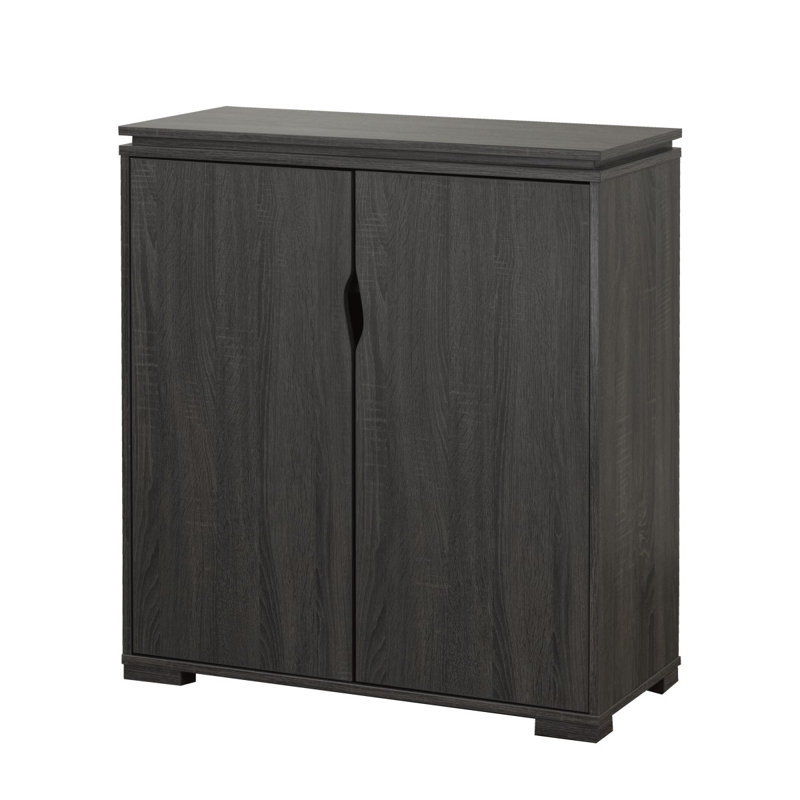 Brassexinc Multi-Tier Shoe Cabinet, Grey