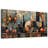 Wall Art For Kitchen Wall Decor For Living Room Dining Room Decorations Wine Glass Wall Painting Still Life Abstract Pictures Artwork Ready To Hang Bar Wall Posters Home Decor 20"X40"