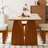 Retro Simple Rectangular Rock Slab Dining Table-108857113-108857114-108857118