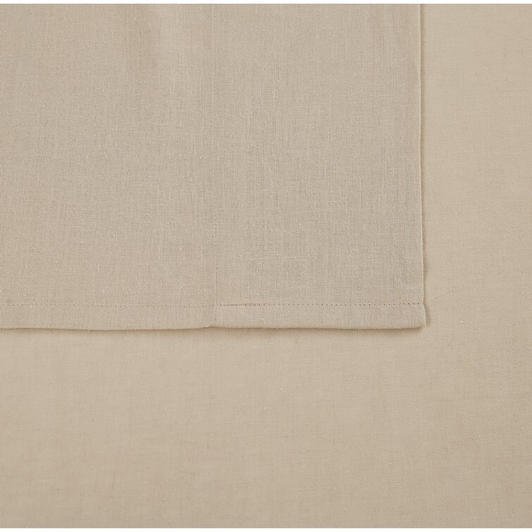 FRYE Cotton Linen Blend Sheet Set & Reviews