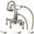 3 Handle Deck Clawfoot Tub Faucet-19139483-19139486