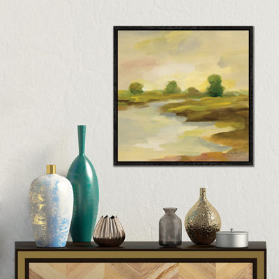 Chartreuse Fields I by Silvia Vassileva - Gallery-Wrapped Canvas Giclée on Canvas