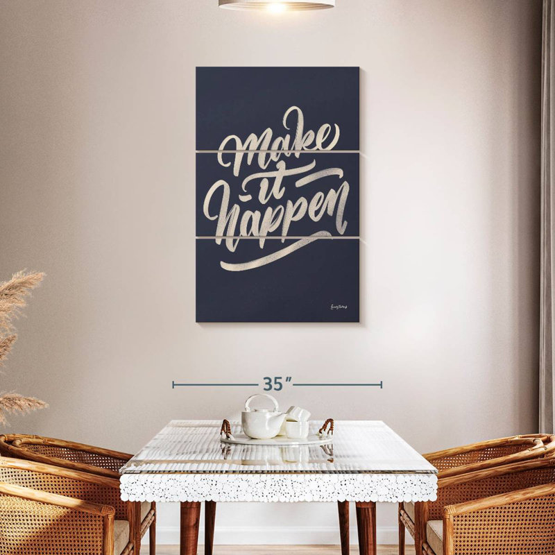 Tergel Make It Happen, 65" H x 42" W