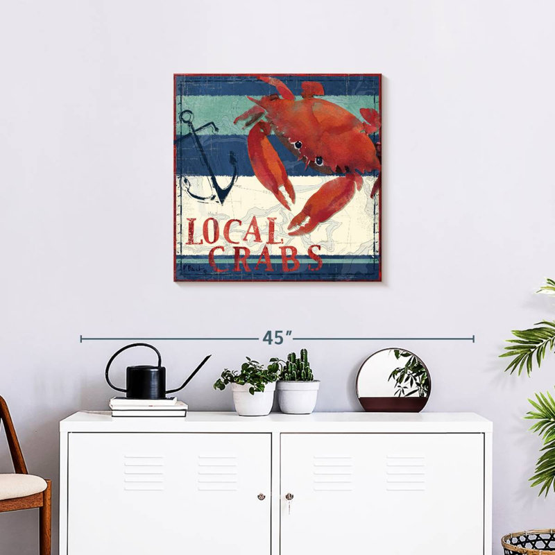 Brampt Deep Sea Crab, 24" H x 24" W