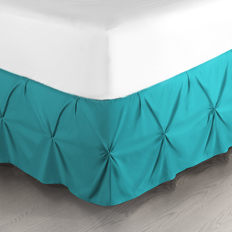 Tailored Bed Skirt, California King, Teal