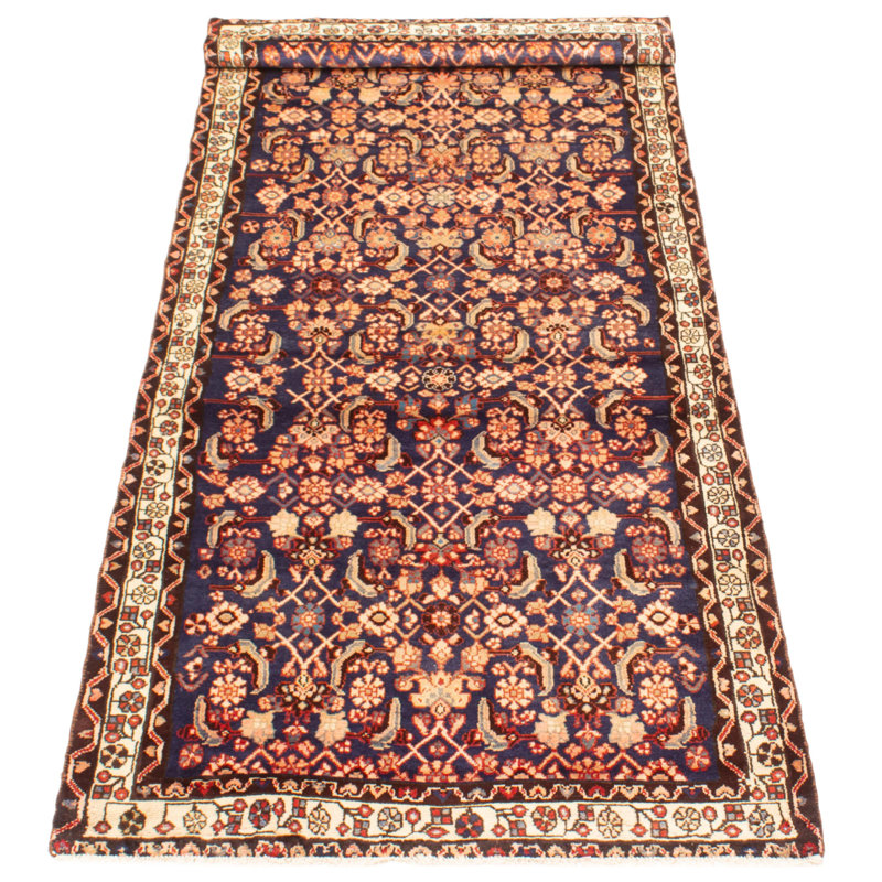 Tapis bleu marine Andelz 3 pi 8 po x 9 pi 4 po
