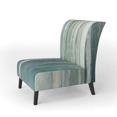 Green Forest Dream - Tranditional Upholstered Slipper Chair