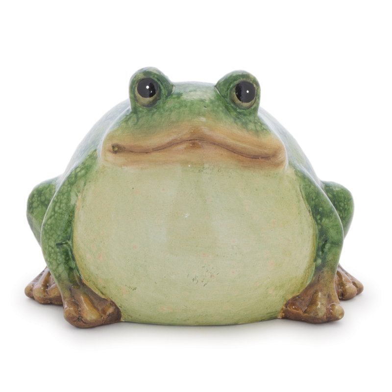 Terra Cotta Garden Frog (Set of 4)