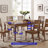 Simons Extendable Oak Solid Wood Base Dining Table