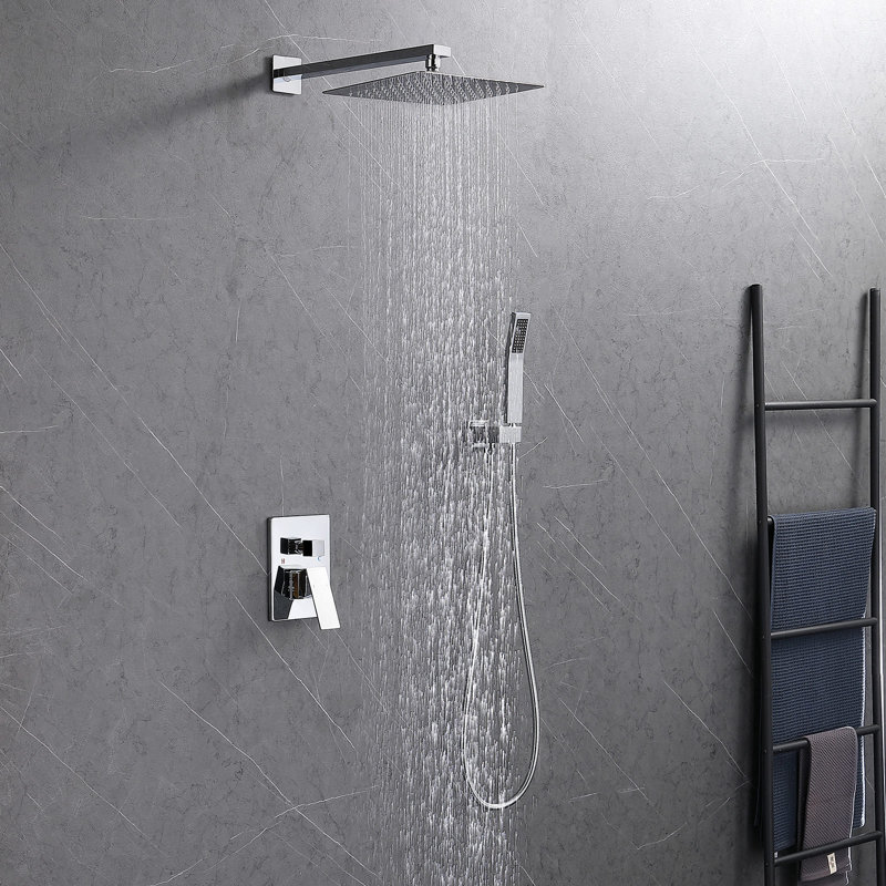 All-In-One Kit with Rough in-Valve, Chrome