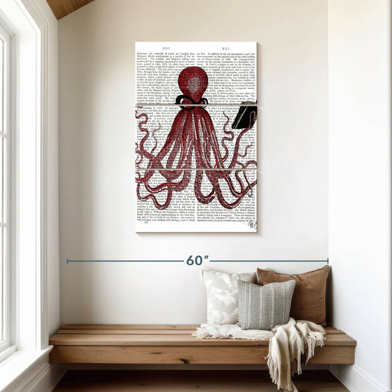 Brampt Intelligent Octopus, 45" H x 28" W