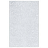 Galdamez Hand Tufted Viscose/Wool/Cotton Geometric Rug in Gray/Blue