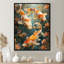 Orange White Coral Koi Fish Marvel - Aquariums Wall Art Living Room-136104353-106110716
