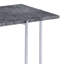Table de bout, chrome
