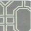 Tapis gris / bleu clair en laine touffeté à la main à motif géométrique Rodgers-1747557713