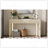 Rustic Console Table With 3 Fluted Drawers - Solid Wood Veneer Entryway Table Featuring Natural Wood Grain For Living Room, Hallway (Apricot)-2082869442