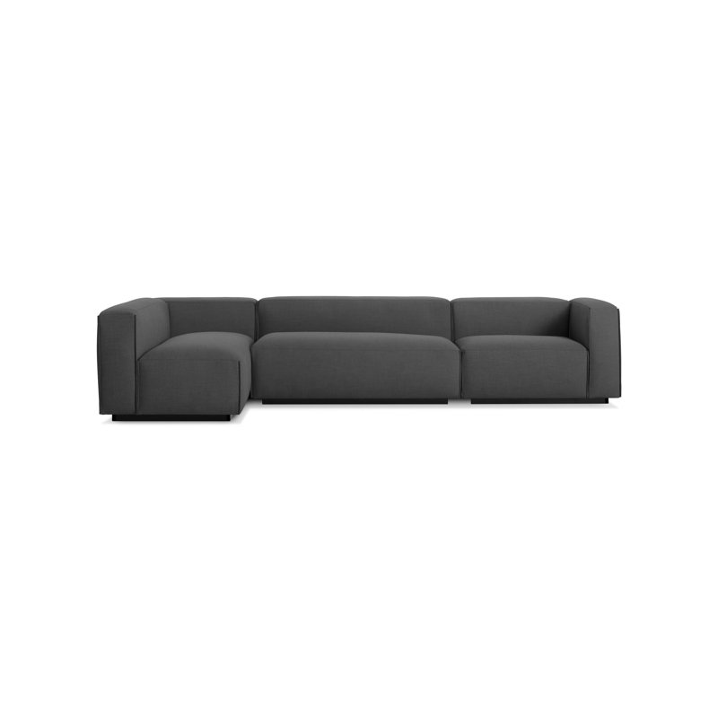 Cleon Modular Sectional, Maharam Meld in Panda, Right Hand Facing