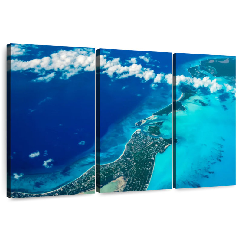 Gillard Turks And Caicos Islands, 48" H x 74" W