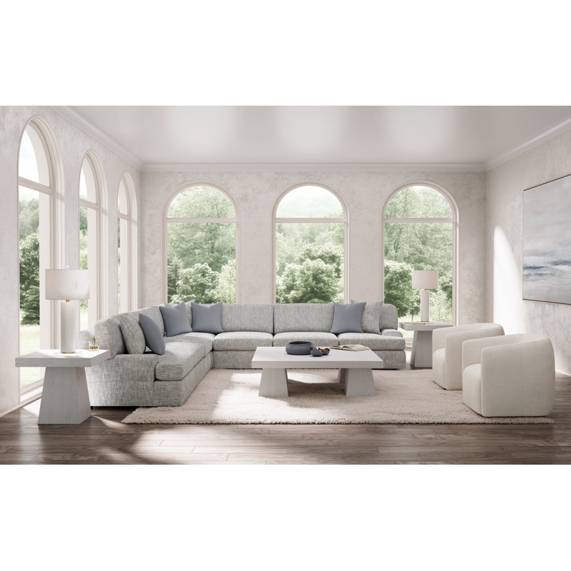 Serena Sectional, 30.5" H x 175" W x 143" D, Right Hand Facing