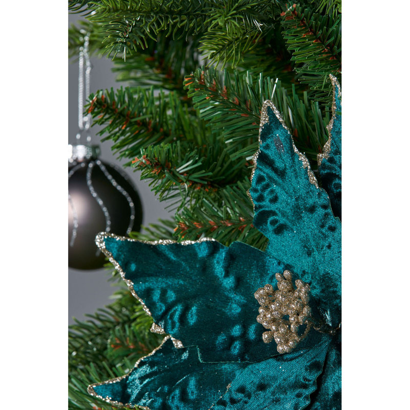 Fabric Poinsettia Arrangement