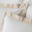 Brushed Tailored Cotton Duvet Cover Set-133030044