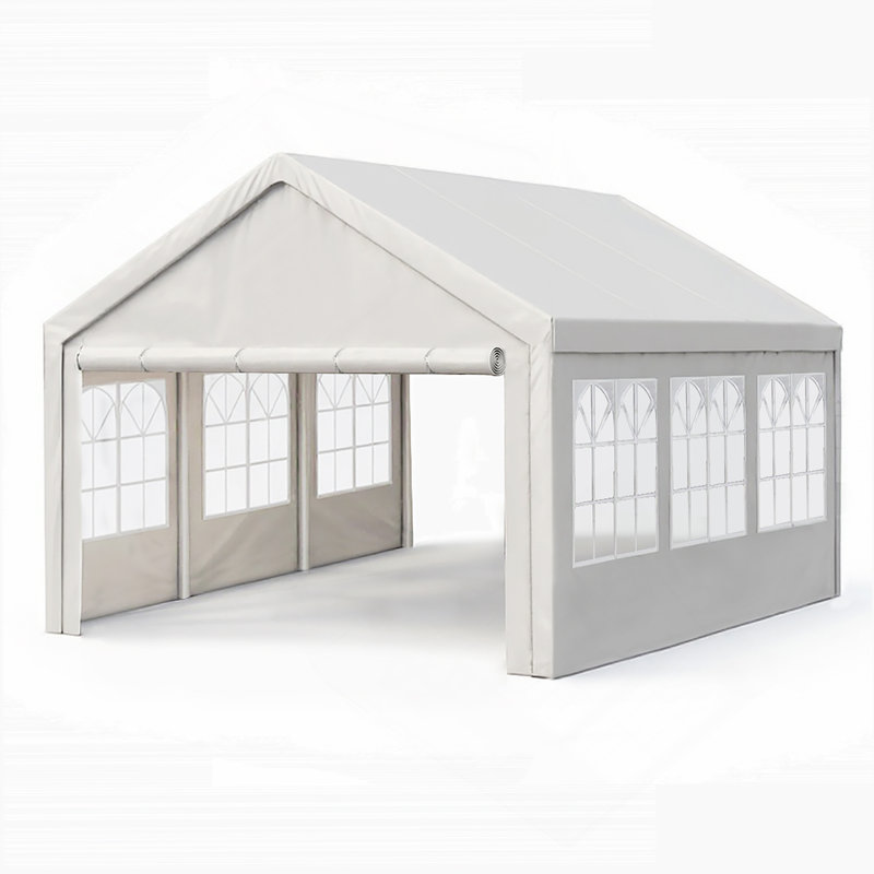 10'X20' Carport Car Canopy Party Tent Outdoor Gazebo With Removable Sidewalls Outdoor Gazebo Commercial Tents For Parties Wedding BBQ
