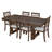 Venn Extendable Dining Table Set with Upholstered Chairs-2037724516-2027282592