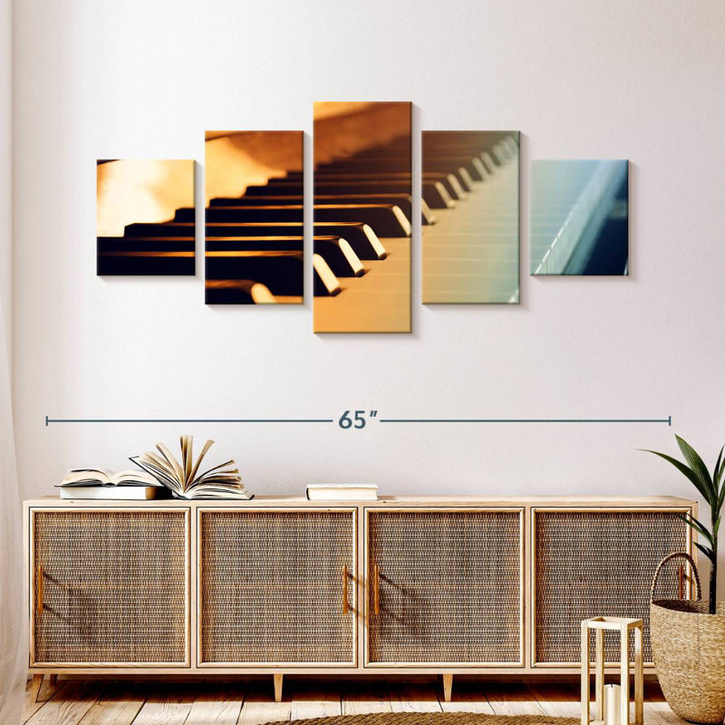 Morning Piano, H 24 po x l 55 po