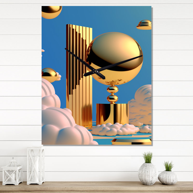 Jayd - horloge murale abstraite moderne, Petit