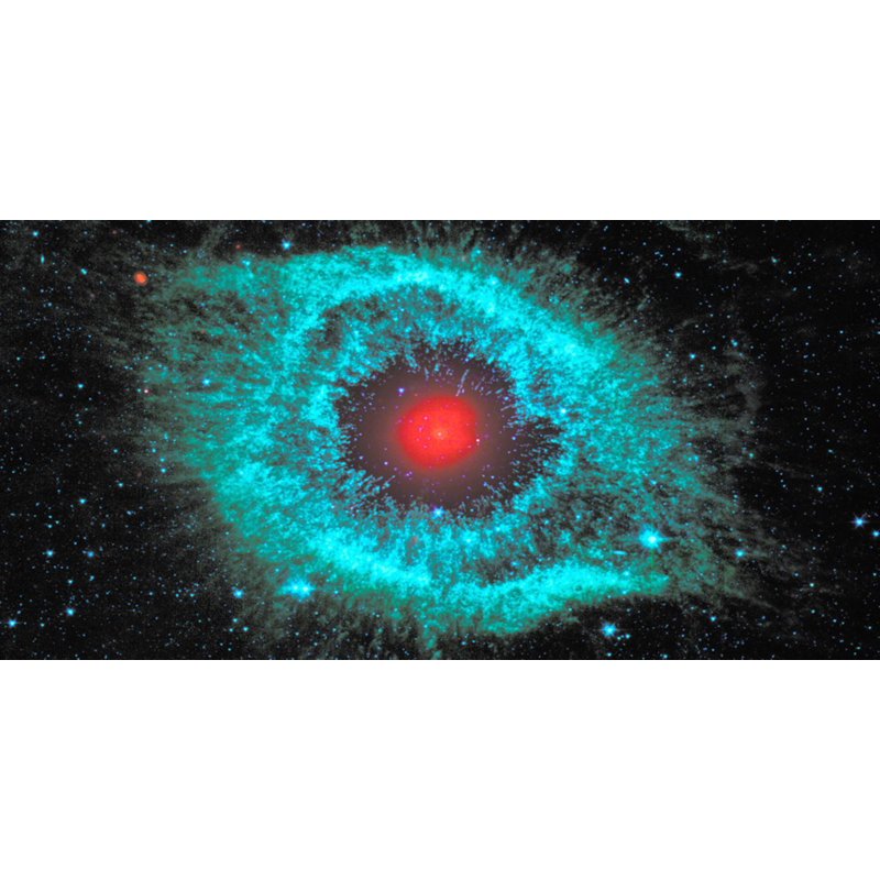 Murale forme nébuleuse Helix, l 60 po x L 120 po