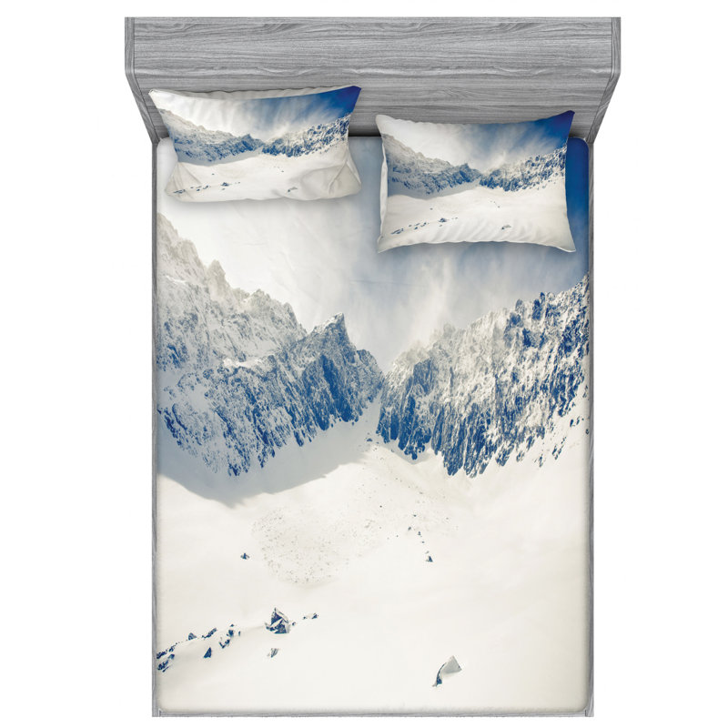 Microfiber Sheet Set, Full Sheet Set with Fitted Sheet