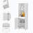 Eiffel Kitchen Pantry, 2 External Shelves, Single Door Cabinet, 2 Interior Shelves