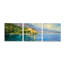 «Epic Art IV» par Allayn Stevens, art mural en verre acrylique, ensemble de 3 pièces, 72 po x 24 po-101602407