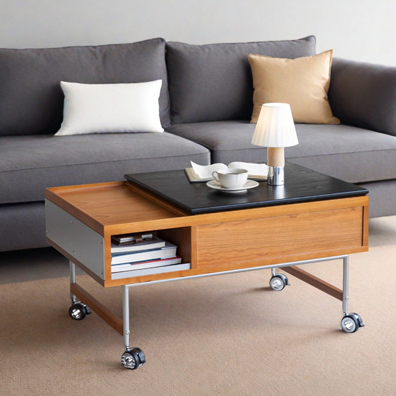 Table basse ajustable rétro