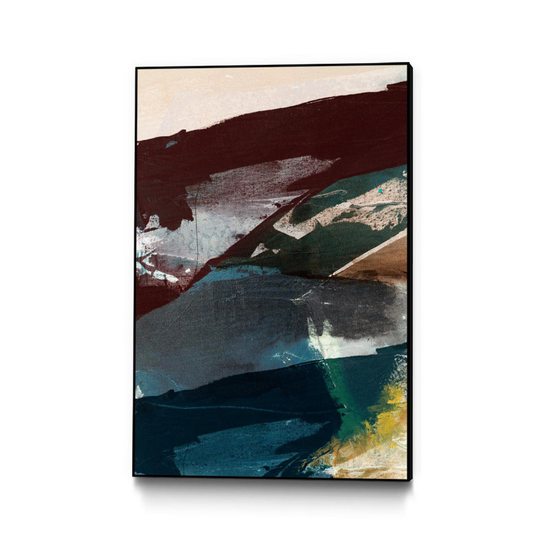 «Obscure Abstract Vi», toile encadrée par Giant Art