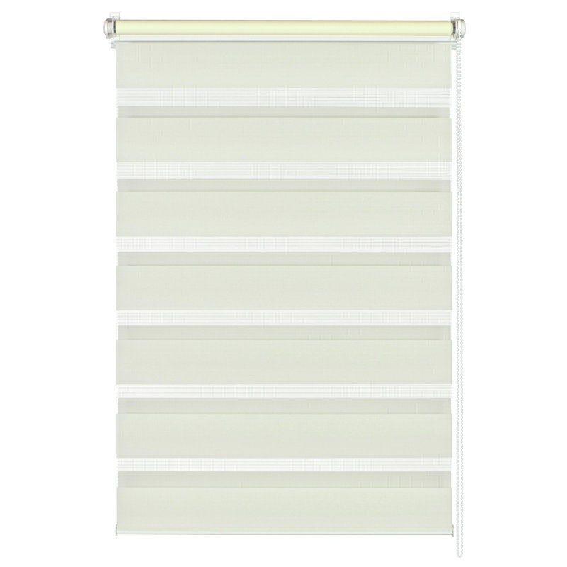 Easyfix Sheer Roll-Up Shade, Cream, 120cm W x 150cm L