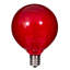 15Lt Red LED Glass G50-E12 Filament End-Connecting Set