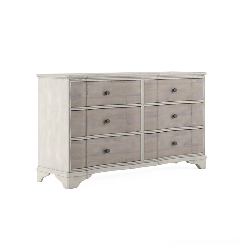 Commode double 6 tiroirs Alcove