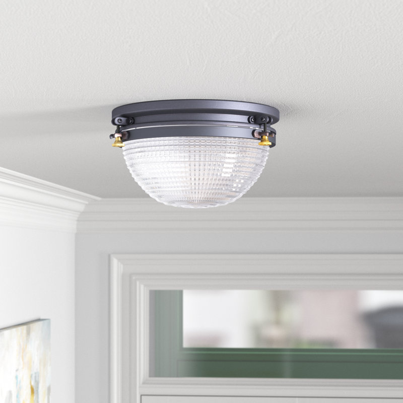 Spadaro Glass Flush Mount