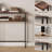 39.4" Narrow Console Table with Power Outlet, 2-Tier Sofa Table for Entryway