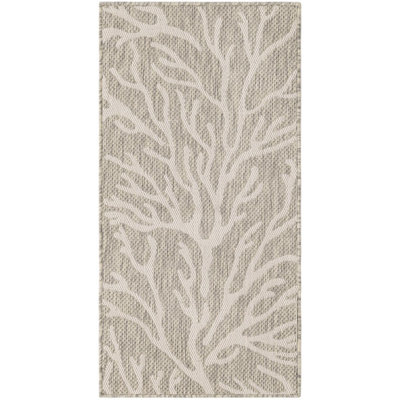 Tapis contemporain gris Azilynn
